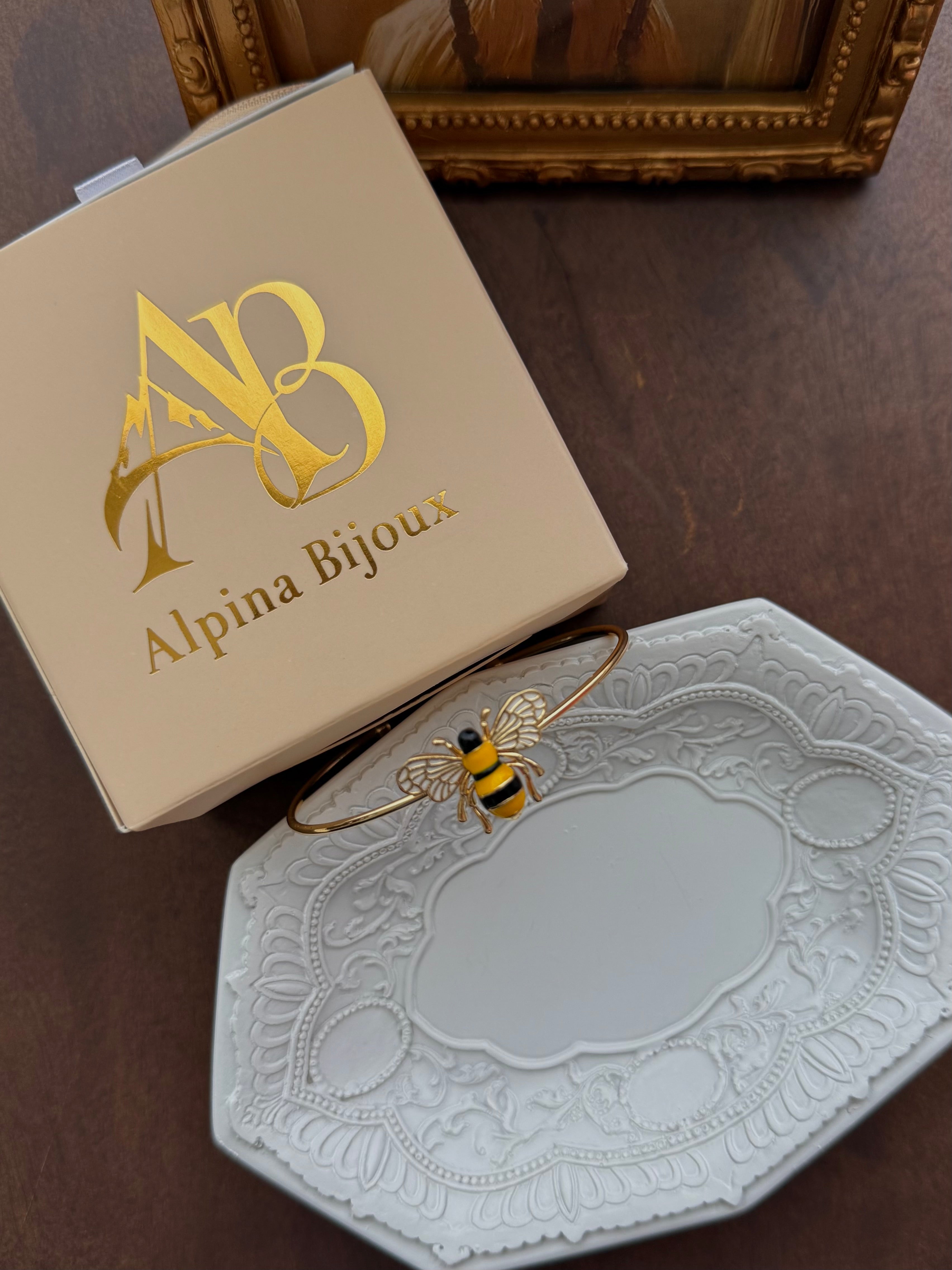Bracelet jonc Abeille d’Or