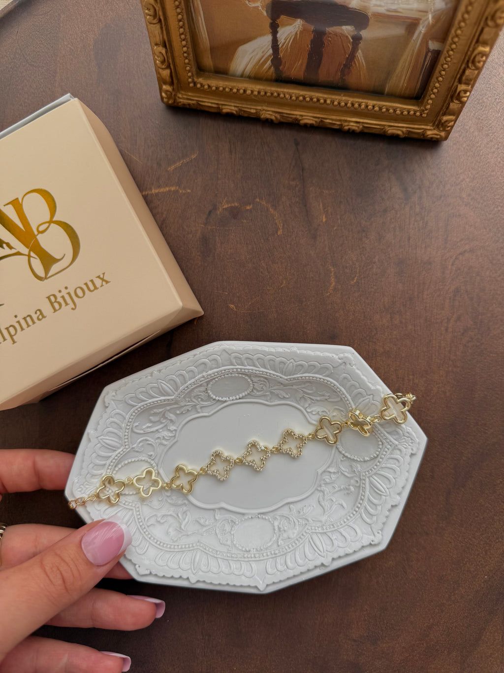Bracelet Trèfle Dorica Amour