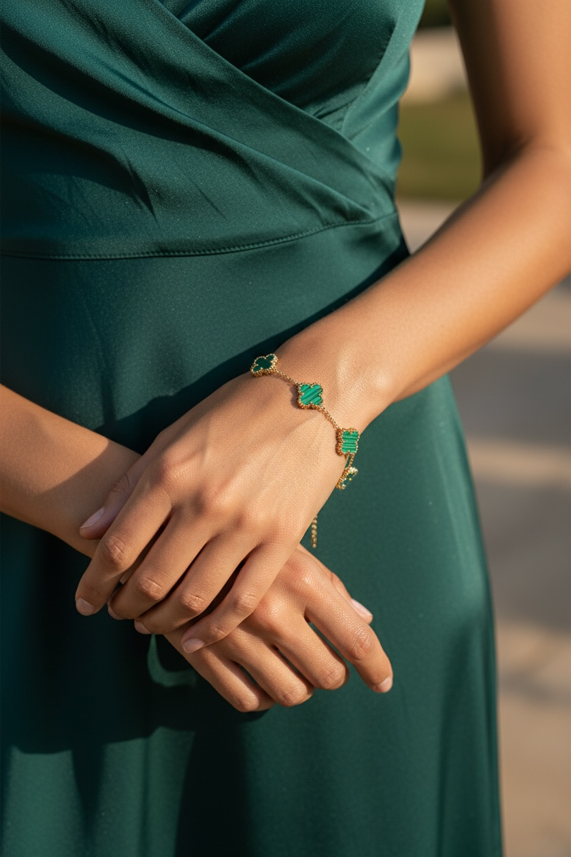 Bracelet Trèfle de la Chance un