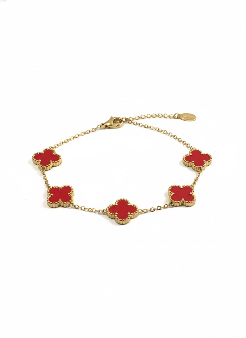 Bracelet Trèfle de la Chance un