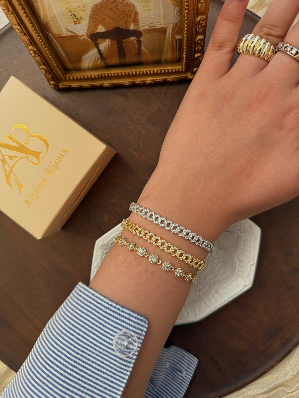 Bracelet jonc Marivelle