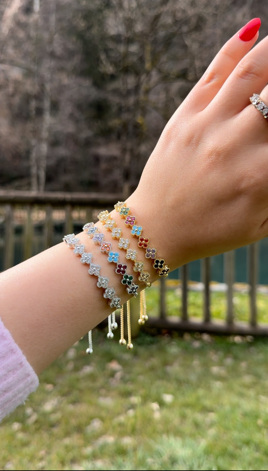 Bracelet Fleur de Trèfle