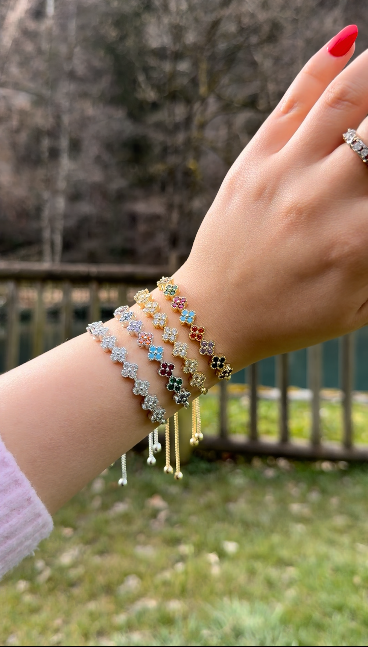 Bracelet Fleur de Trèfle