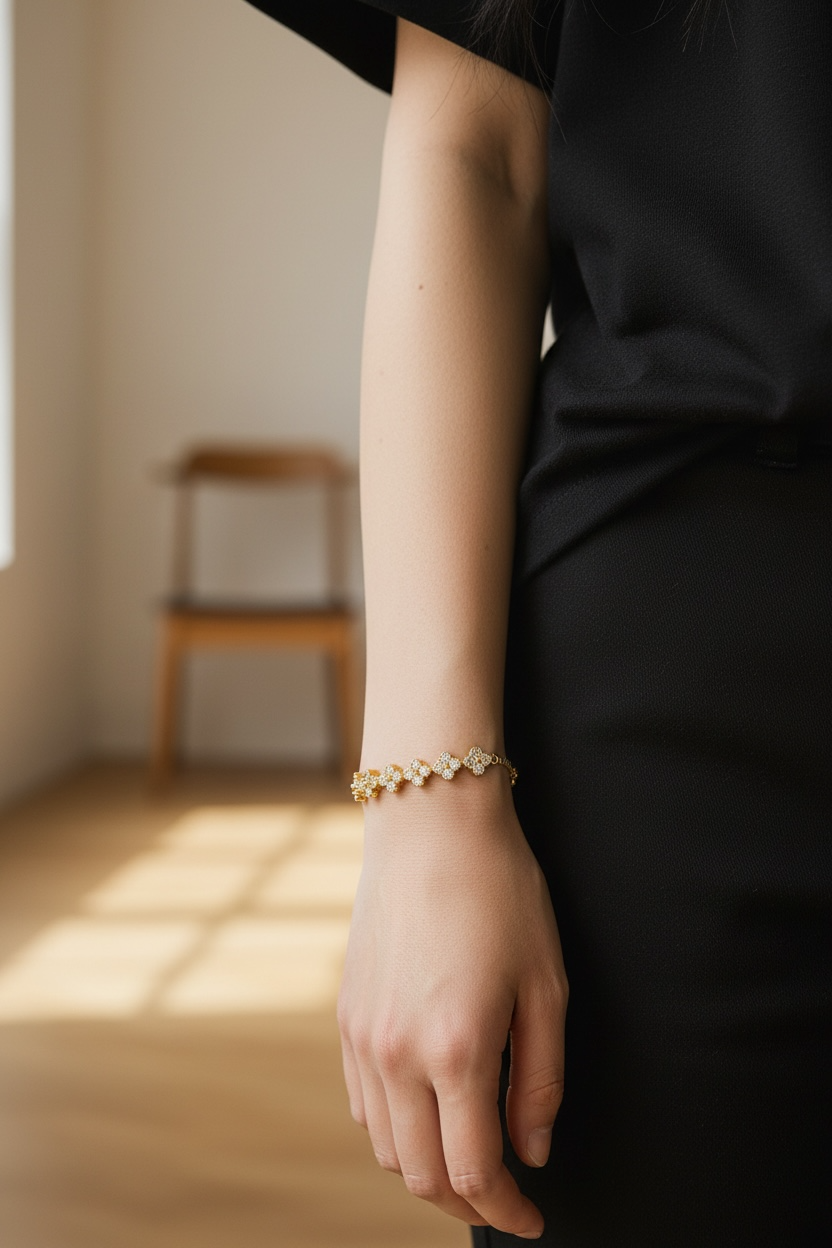 Bracelet Fleur de Trèfle