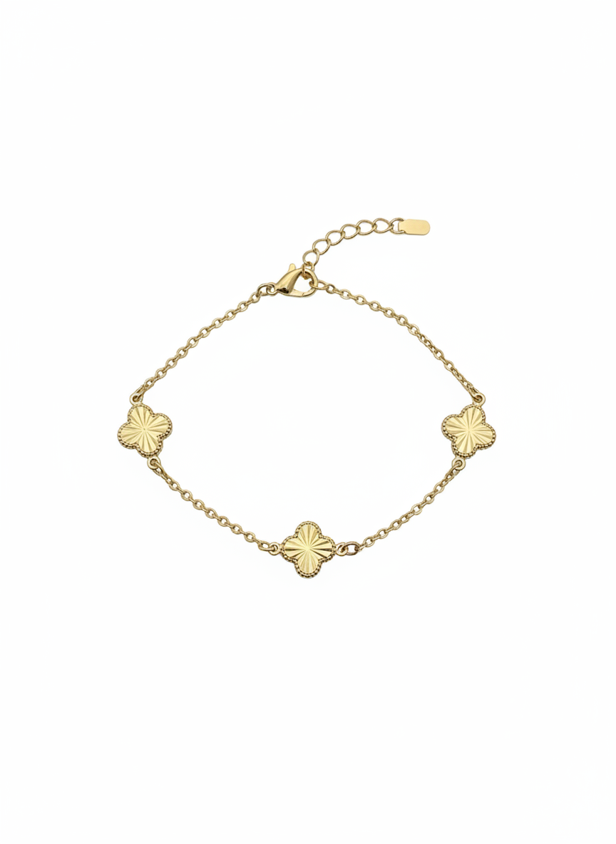 Bracelet Charme Trèfle