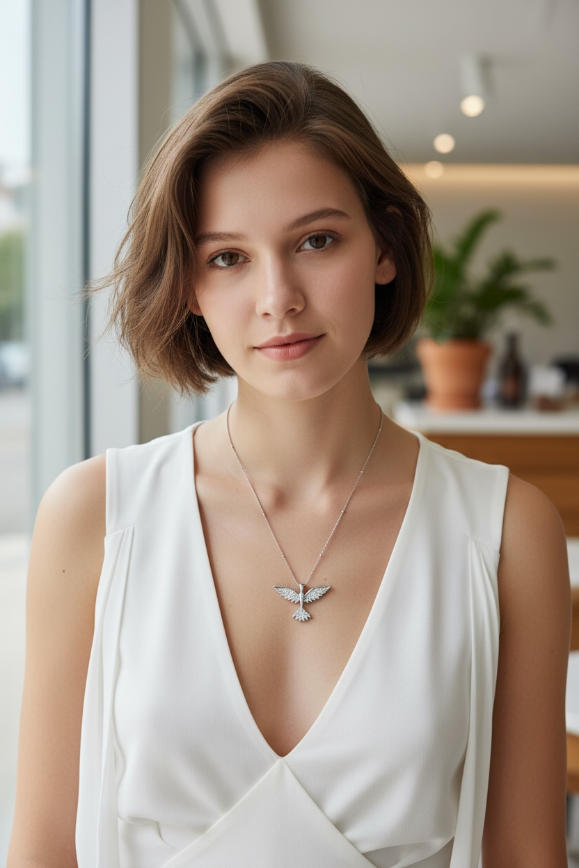 Collier L’Oiseau Phénix