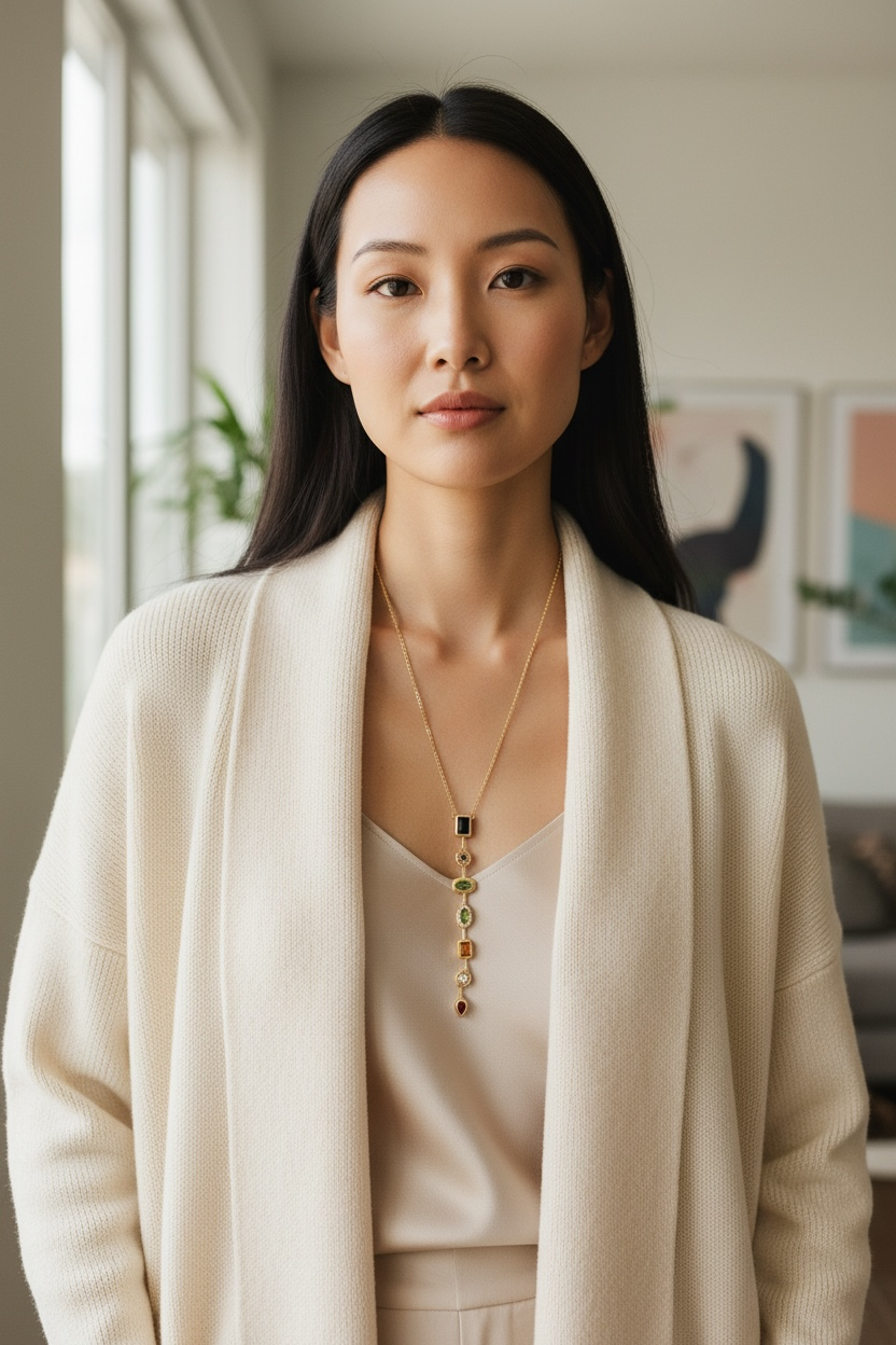 Collier Décolleté Élégant