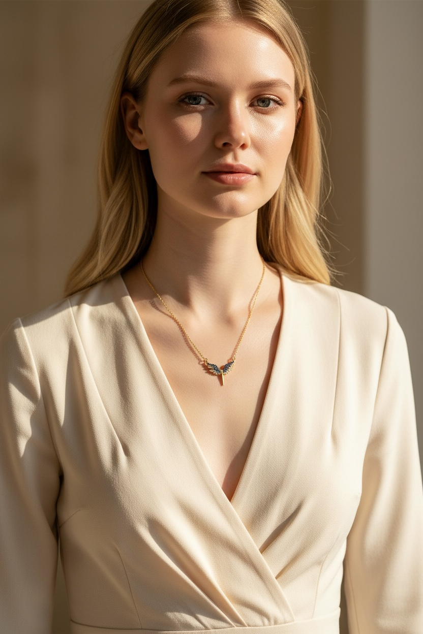 Collier Phénix Élégant