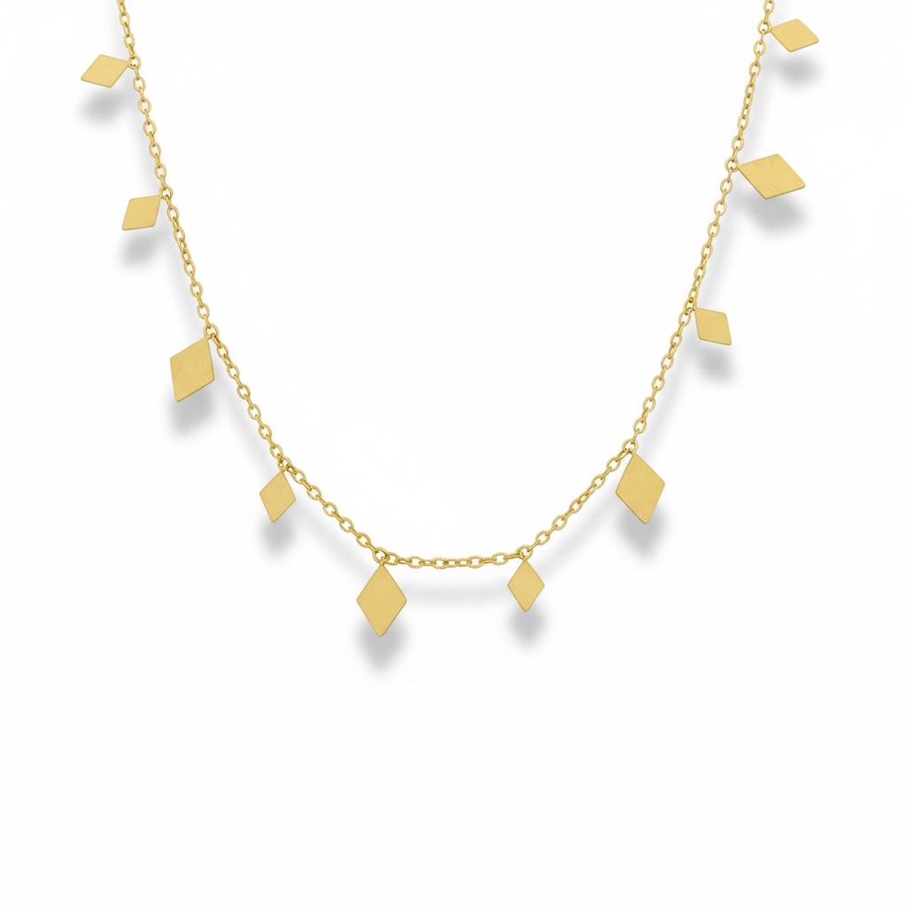 Collier Ornement Doré