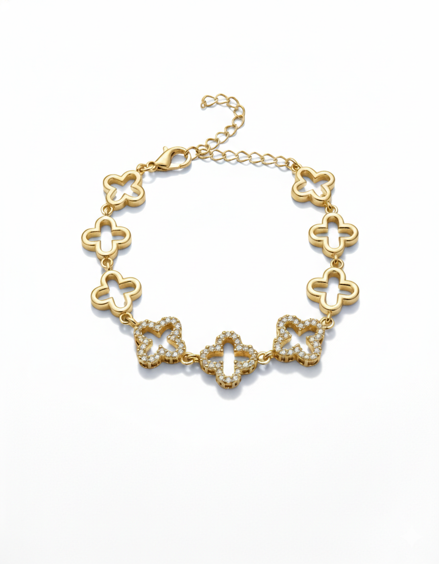 Bracelet Trèfle Dorica Amour