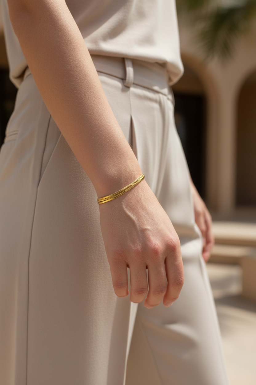 Bracelet Héritage Doré