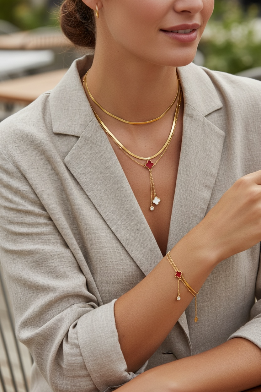 Collier Feuille d’Or