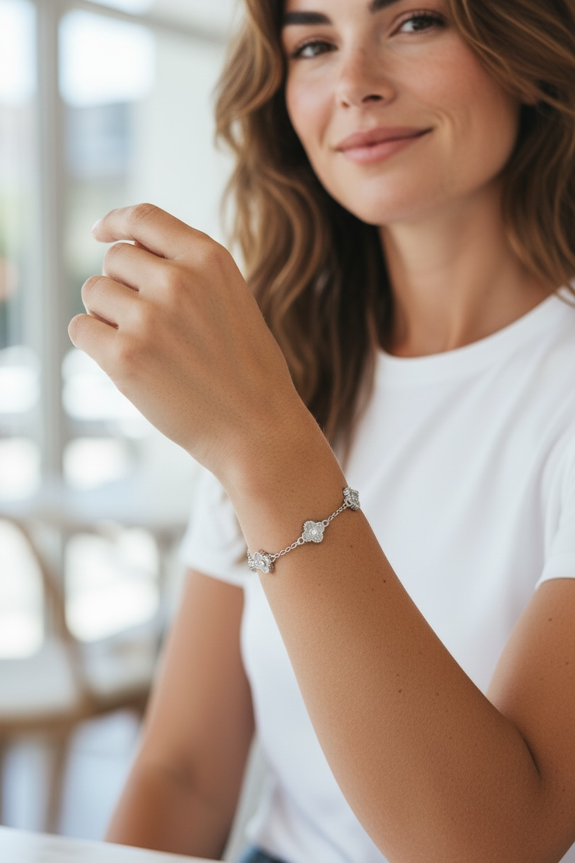 Bracelet Trèfle Intime