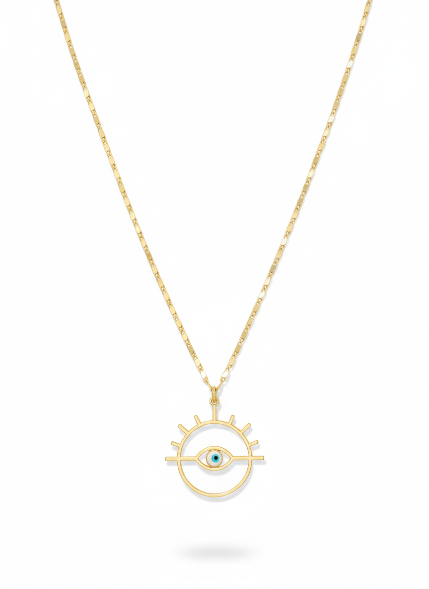 Collier Soie Blanche