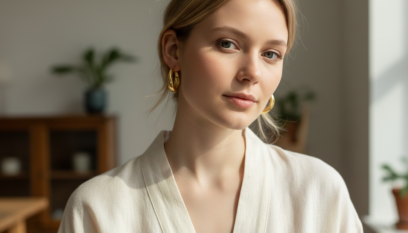 Boucles d’oreilles Perle Marine