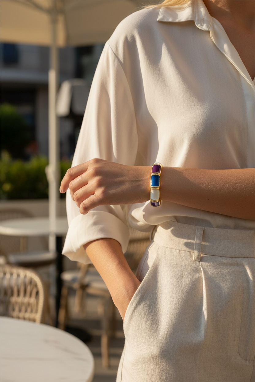 Bracelet jonc Véloria