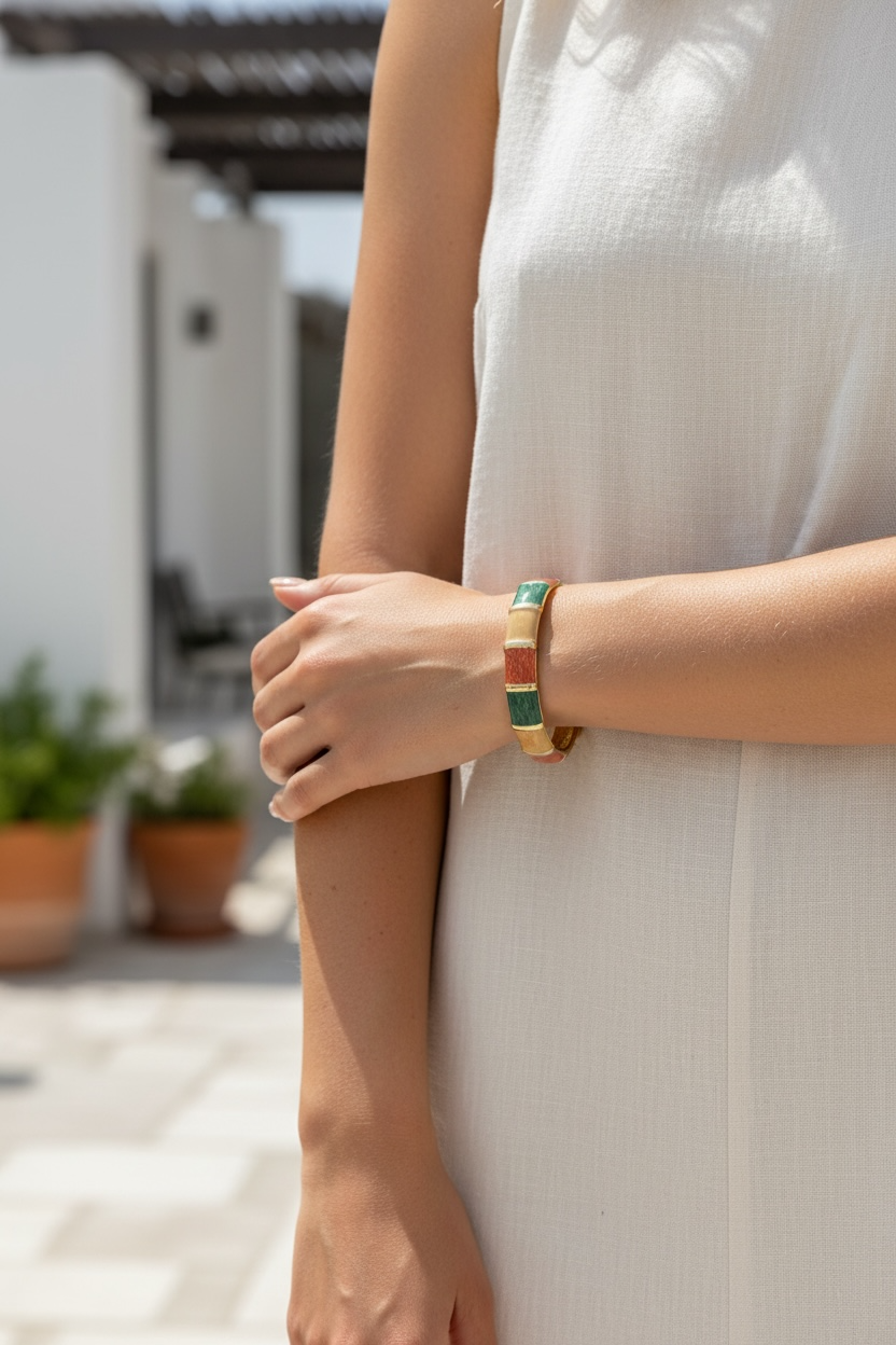 Bracelet Jonc Azurine